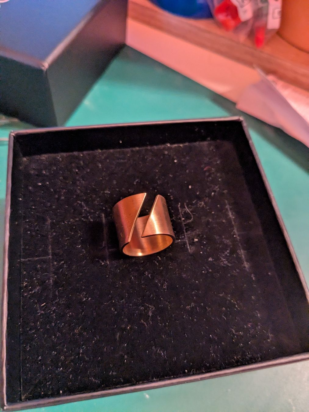 Ringe: bague acier – Neu (gemäss Beschreibung) aus Vionnaz von MarinaMGB