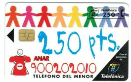 Privat Telefonkarte Spanien  ANAR