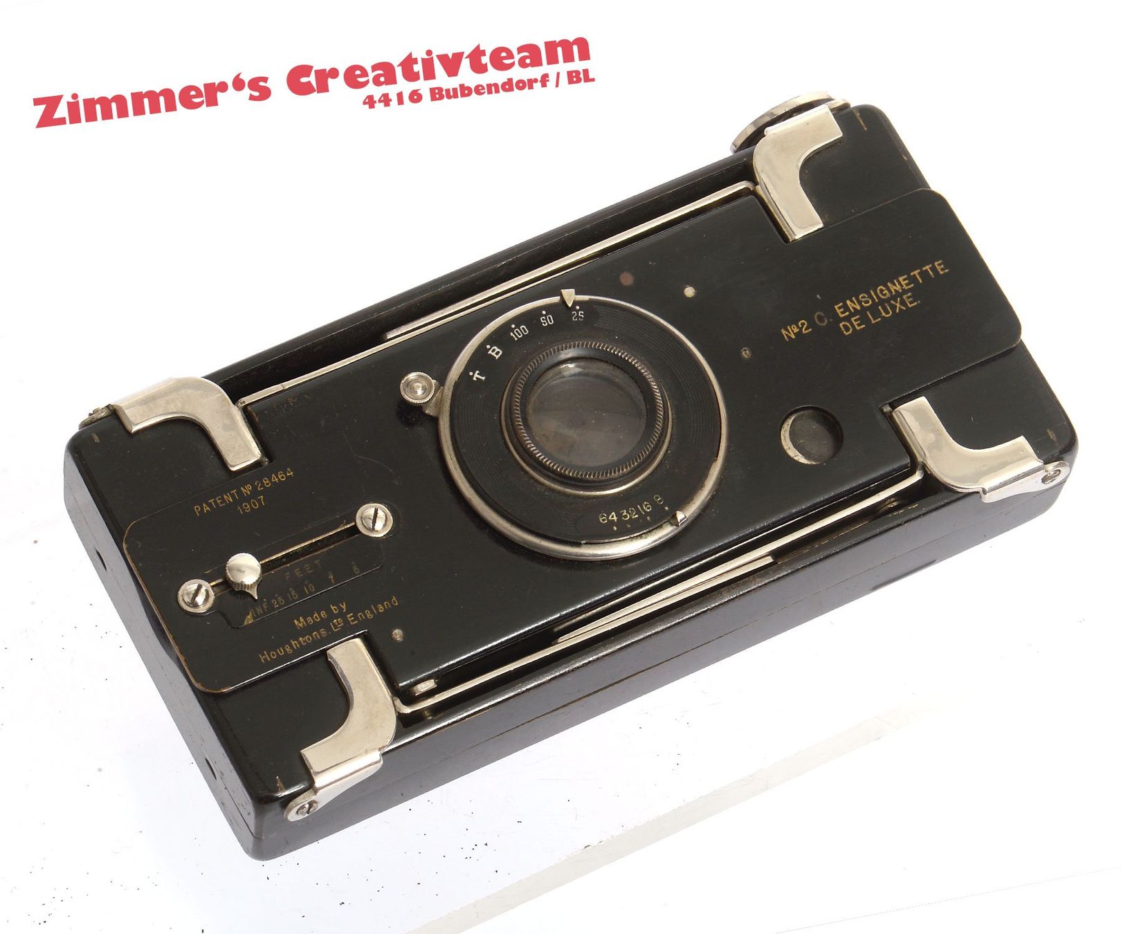 Kamera: Houghton Ensign Ensignette No. 2 C DE LUXE – Gebraucht aus Bubendorf von zimmers_creativteam 4