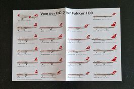 #4: Von der DC-3 zur Fokker 100 1937- 88 / 40 Jahre Swissair
