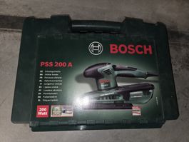 Bosch PSS 200 A Schwingschleifer mit Koffer guter Zustand