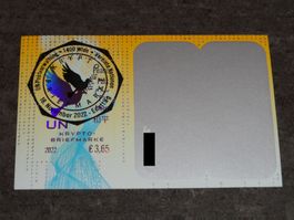 gestempelte CRYPTO STAMP 2 UNO WIEN 2022 (französisch)