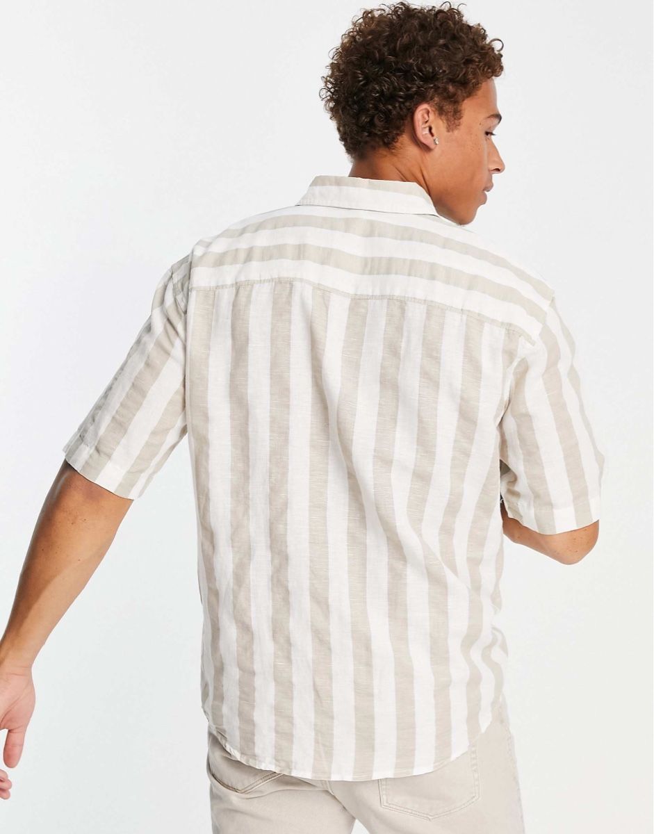 Pull&Bear Camicie: Pull&Bear Sommer Leinenhemd S – Usato da Rümlang venduto da svent 1