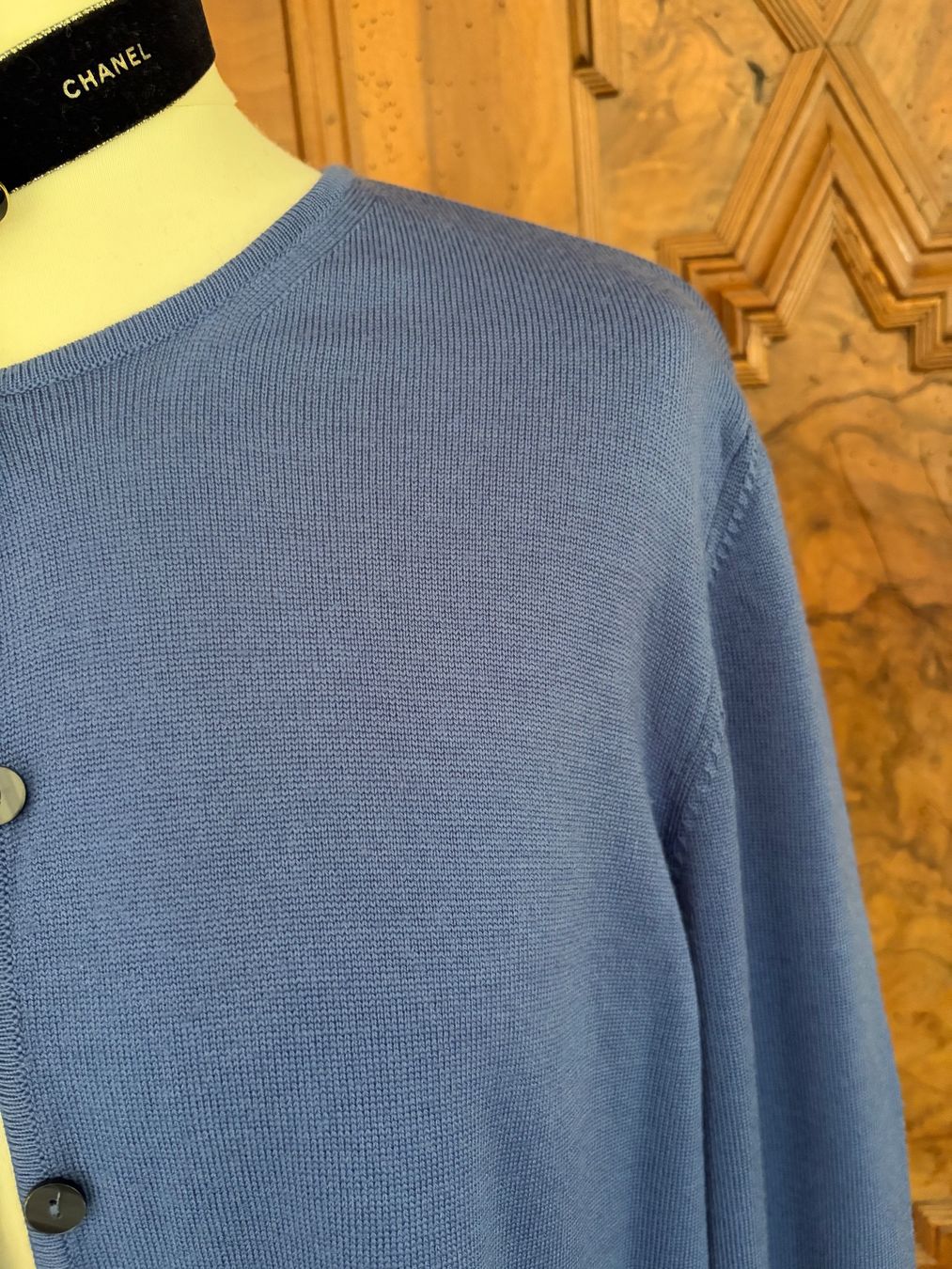 Peter Hahn Giacche: PETER HAHN Strickjacke Größe L, 100 % Schurwolle – Usato da Interlaken venduto da Bona55 1