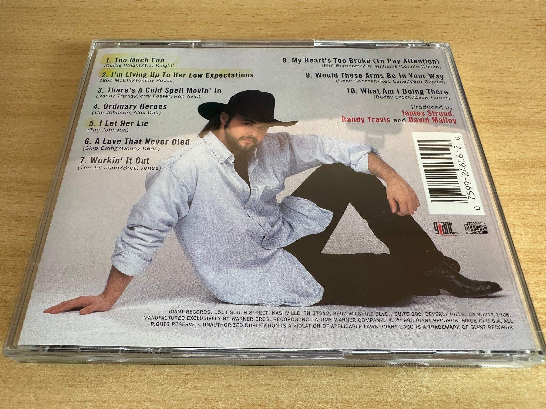 CD: Daryle Singletary – Daryle Singletary – Usato da Rikon im Tösstal venduto da Alpenmutz 1