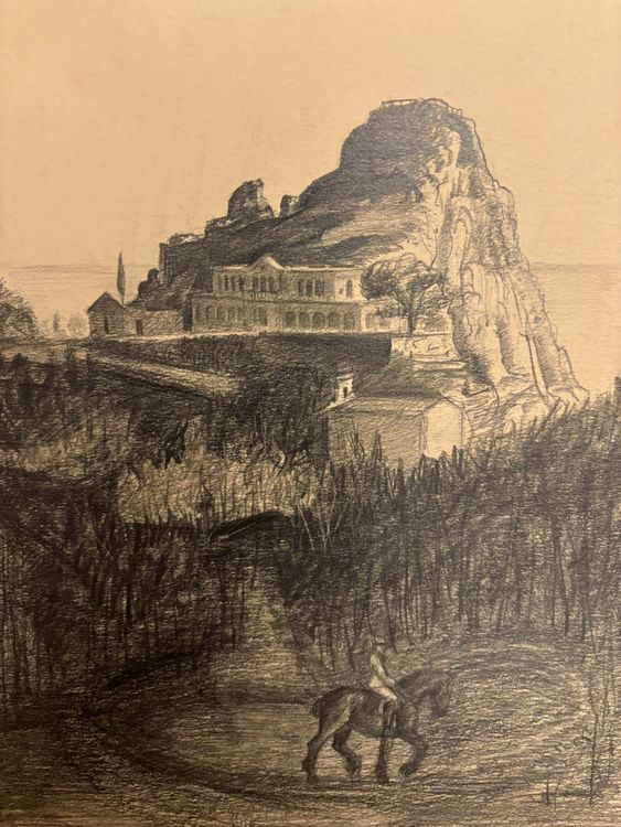 Fokko Mees (1878-1968) Dessin ancien signé (D'occasion) à Pâquier ...