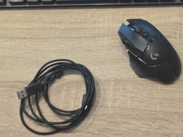 Logitech Mouse: Souris Logitech G502 Lightspeed sans fil & câble – Usato da Petit-lancy venduto da xplod