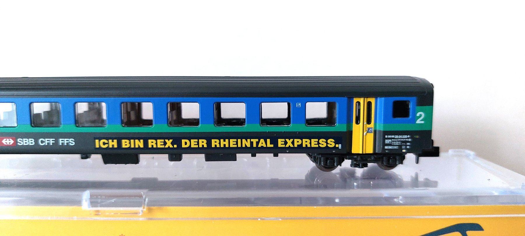 Brawa Modelleisenbahnen: Brawa / Aare Valley Models EW II SBB " REX " 65246 – Neu und originalverpackt aus Biberist von Ntrains 1