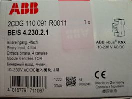 ABB 2CDG110276R0011 Binäreingang BE/S4.20.3.2 NEU