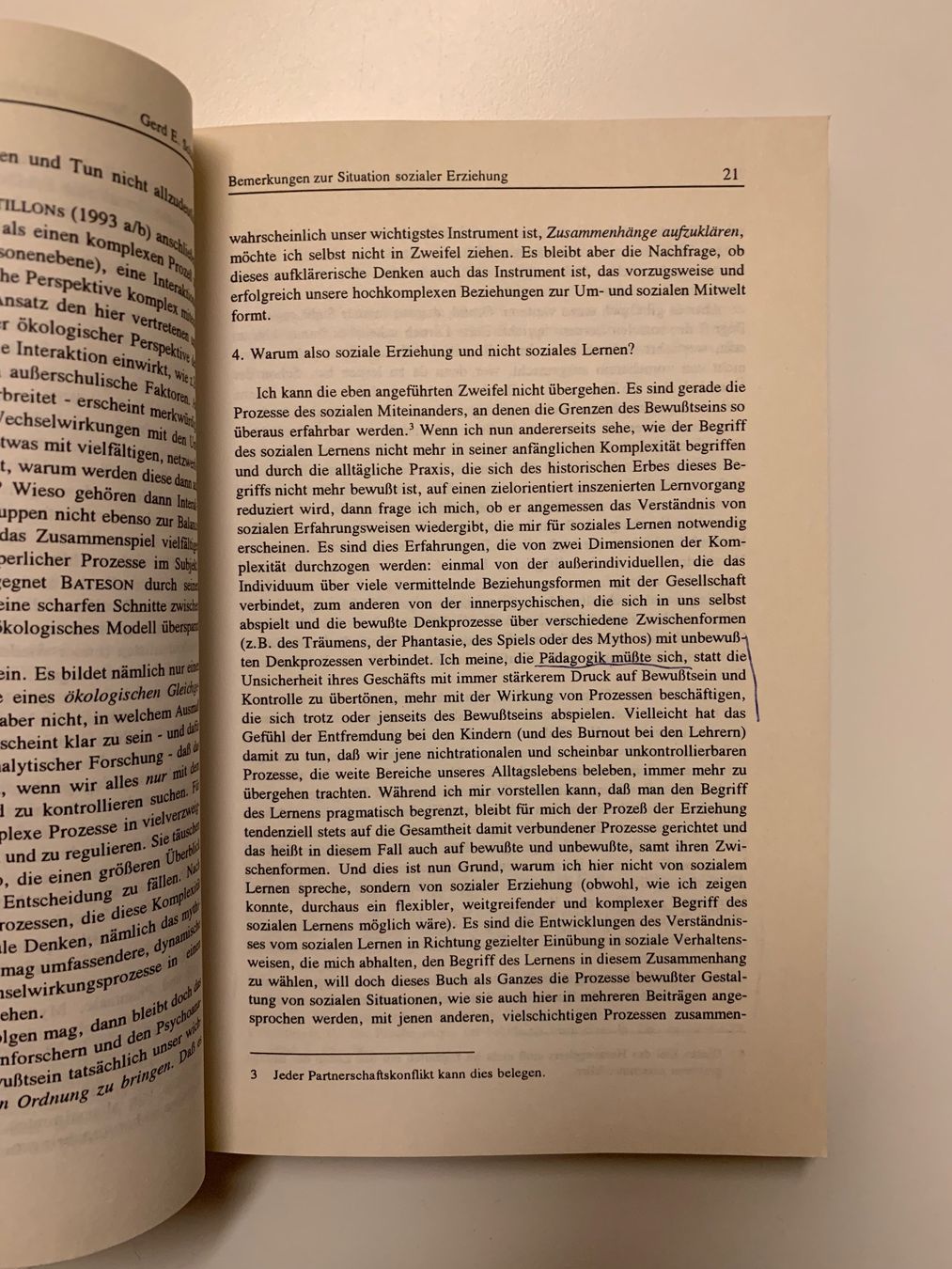 Libri: Gerd E. Schäfer - Soziale Erziehung in der Grundschule – Usato da Zürich venduto da Leonieonie. 6