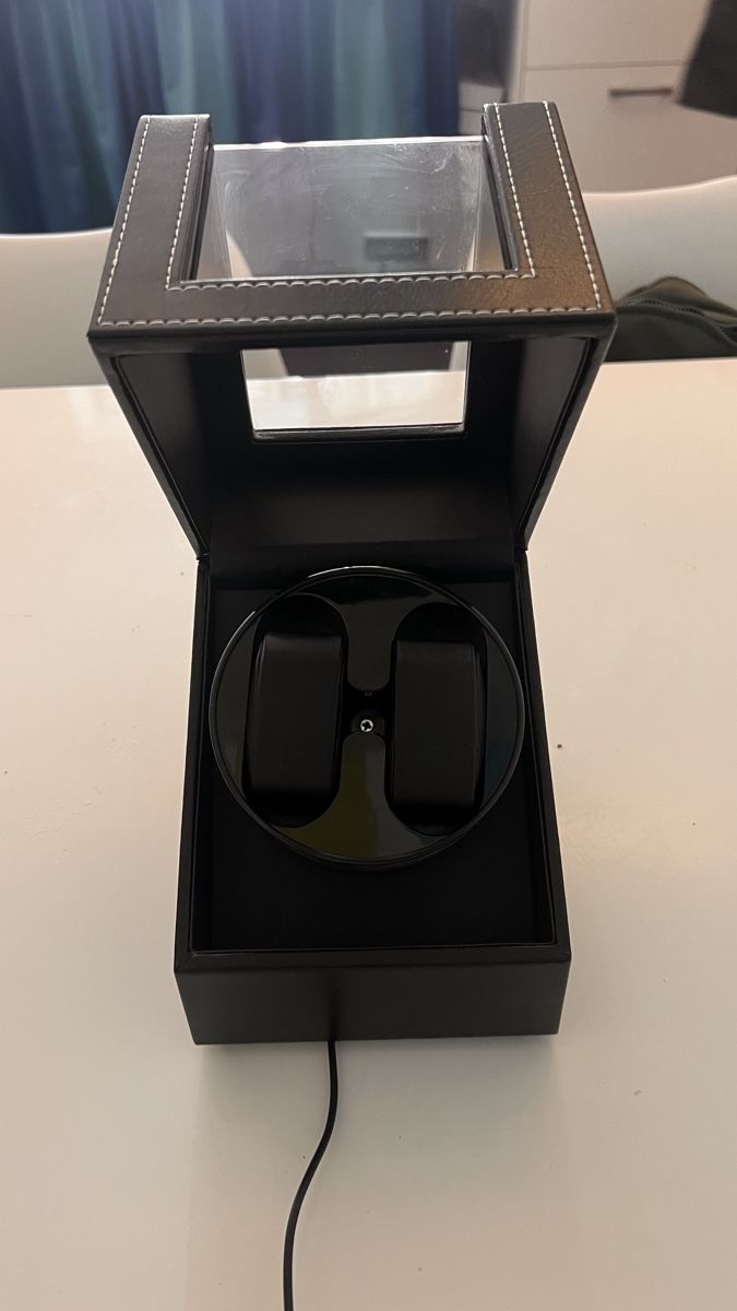 Montres: Automatic Watch Winder for 2 watches, Black, New – Neuf (Voir description) à Zürich par fer_6stt 2