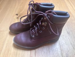 Timberland Damen Leder Boots, Gr. 38, neu!