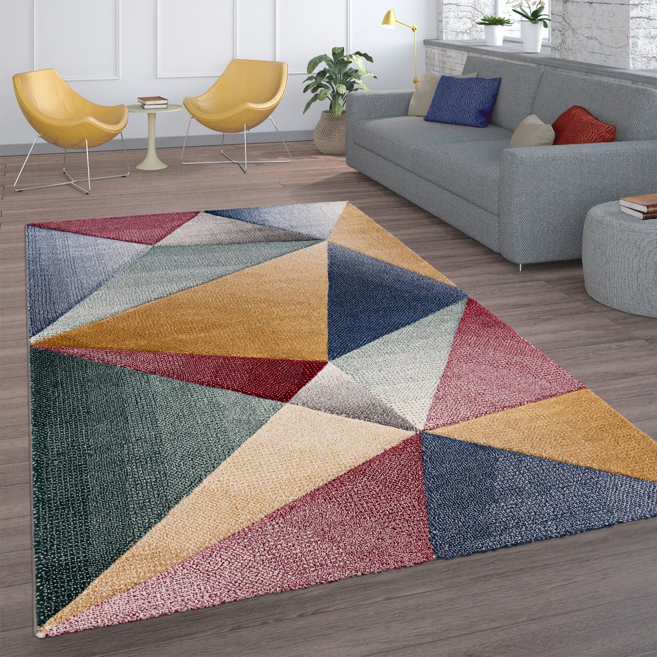 Tappeti: Top Design - Teppich Abstrakt Multicolor 200x290 – Nuovo e nell'imballaggio originale da Bern venduto da Miraitrading