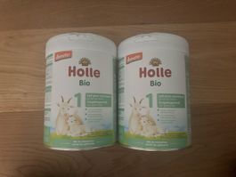 2 boites lait chèvre Holle Bio 1 neuf non ouvert