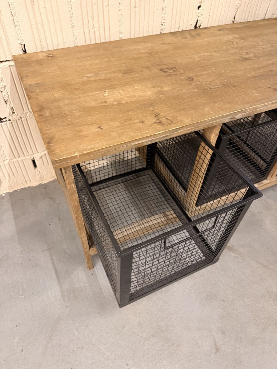 Mobili TV: Sideboard Industriedesign Gitterkörbe – Usato da Kaisten venduto da Nieszner01 2