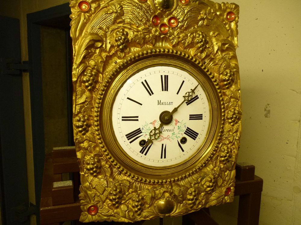 Pendelwanduhr Aus Holz – 49 Cm, Mit Westminster Melodie, Quarzwerk, Nussbaum-Optik