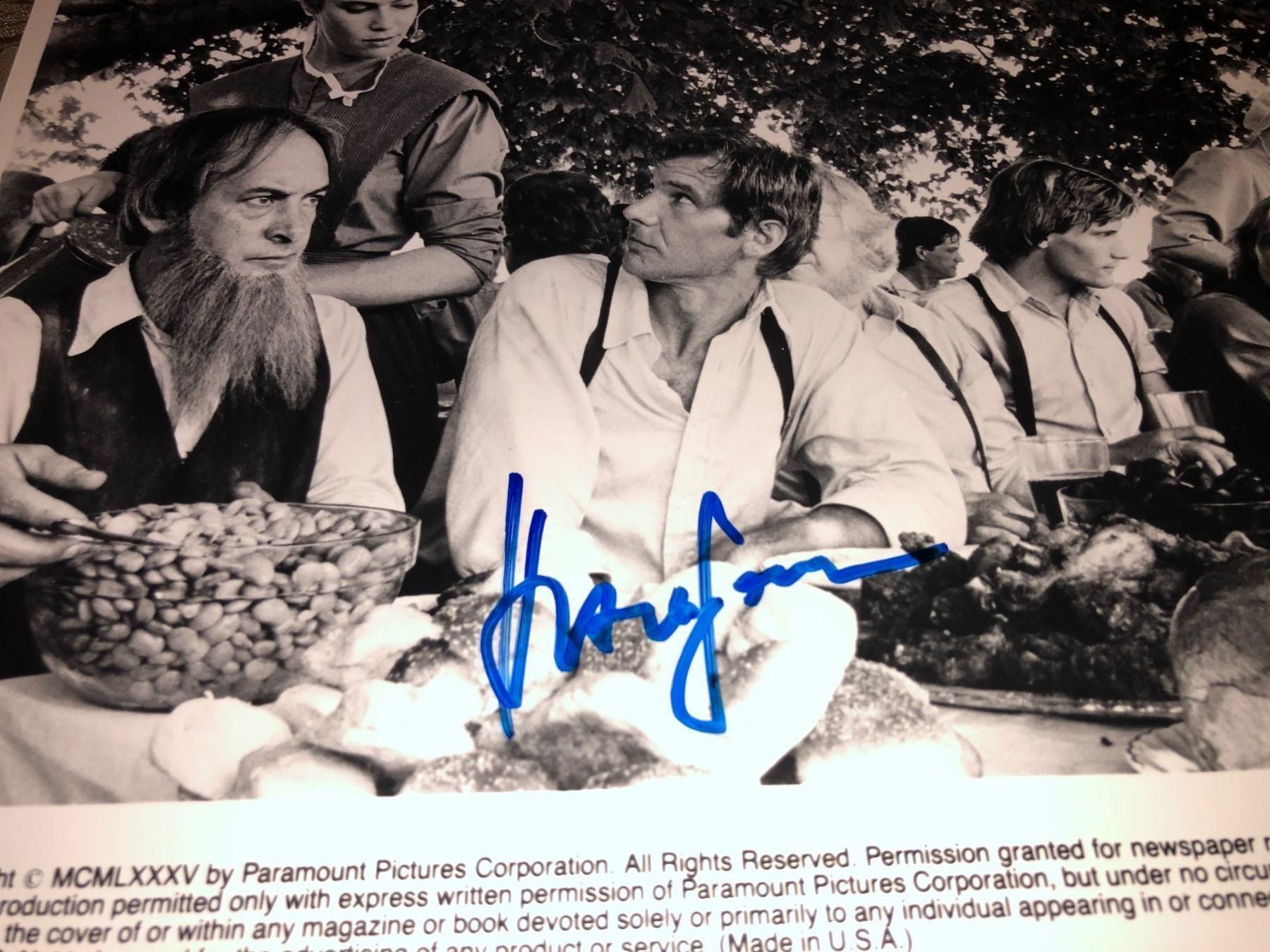Autogramme: == ACHTUNG == ORIGIN. AUTOGRAMM VON Harrison Ford ! – Gebraucht aus Egg b. Zürich von Dbunny