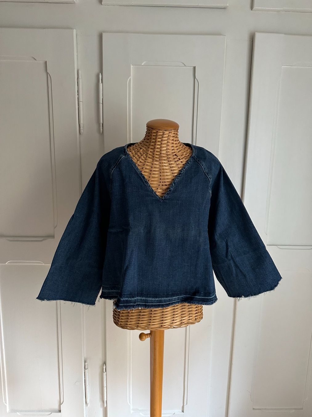 Zara Tuniche: ZARA - Jeansoberteil blau L – Usato da Zürich venduto da Diazaio