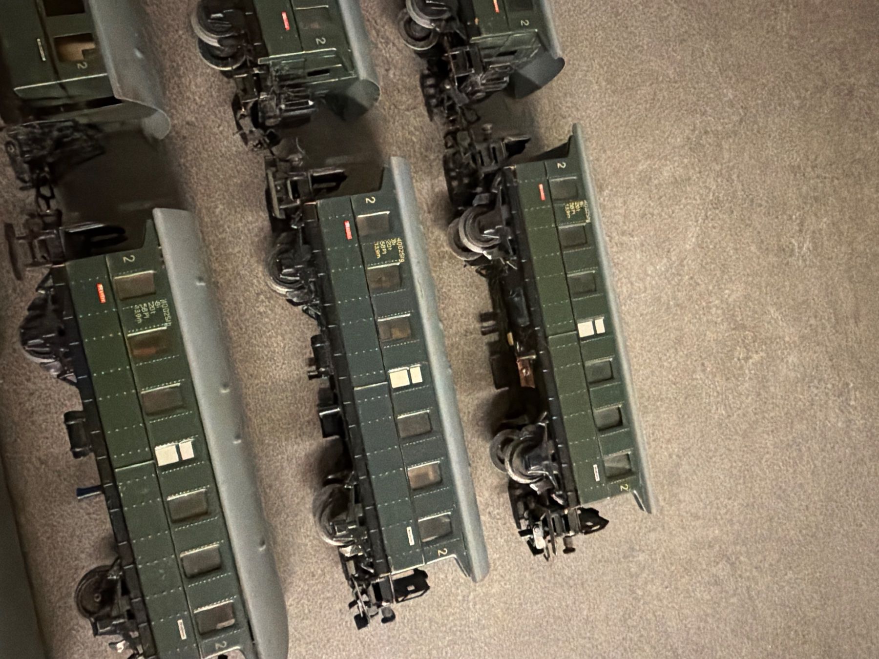 Märklin Modellini di ferrovie: Set di 8 vagoni FFS Märklin – Usato da Canobbio venduto da nb0003 2
