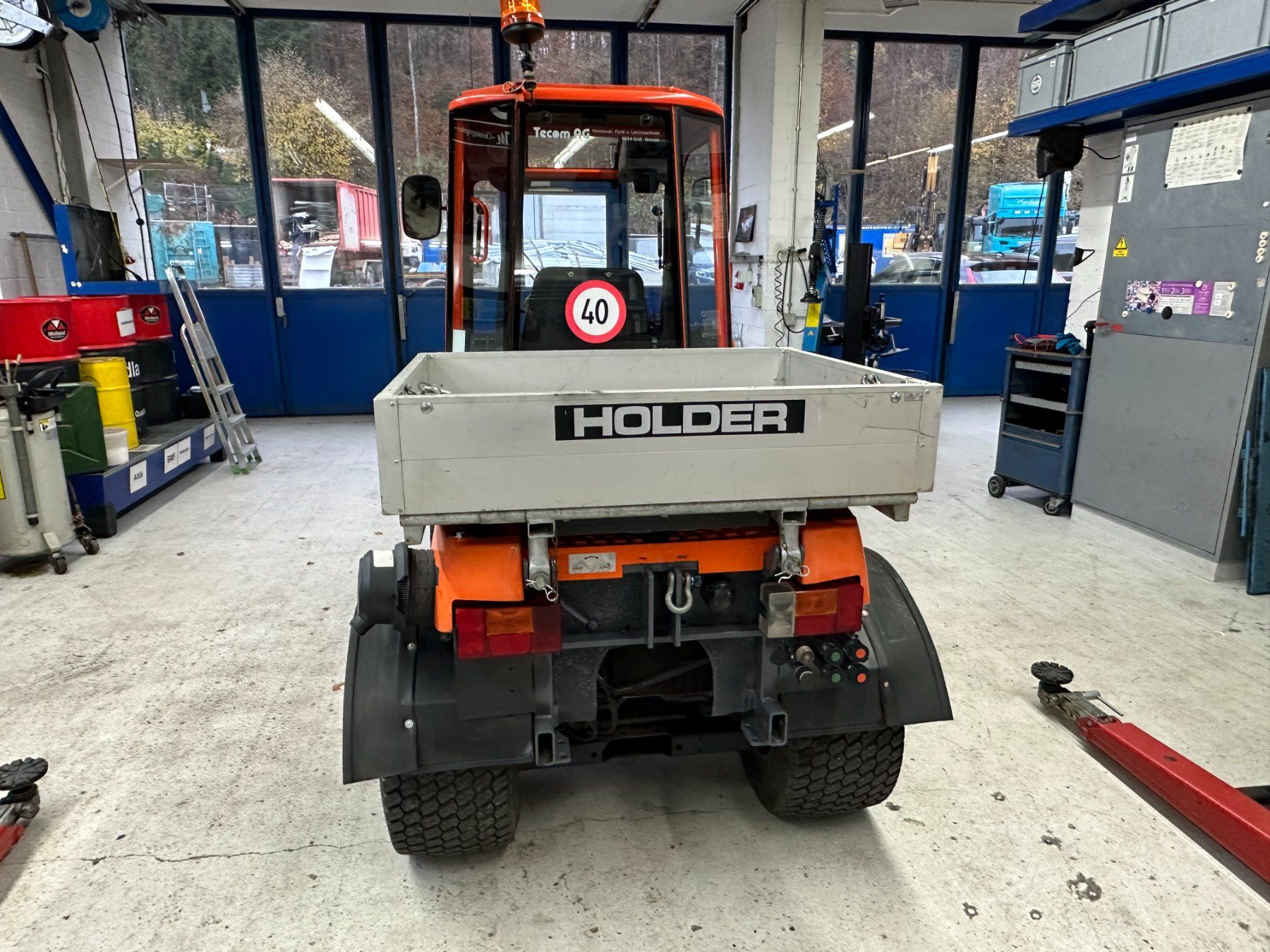 Holder Trattori: Traktor Holder C 2.40 mit Alubrücke – Usato da Hermetschwil-Staff venduto da Cdauto 2