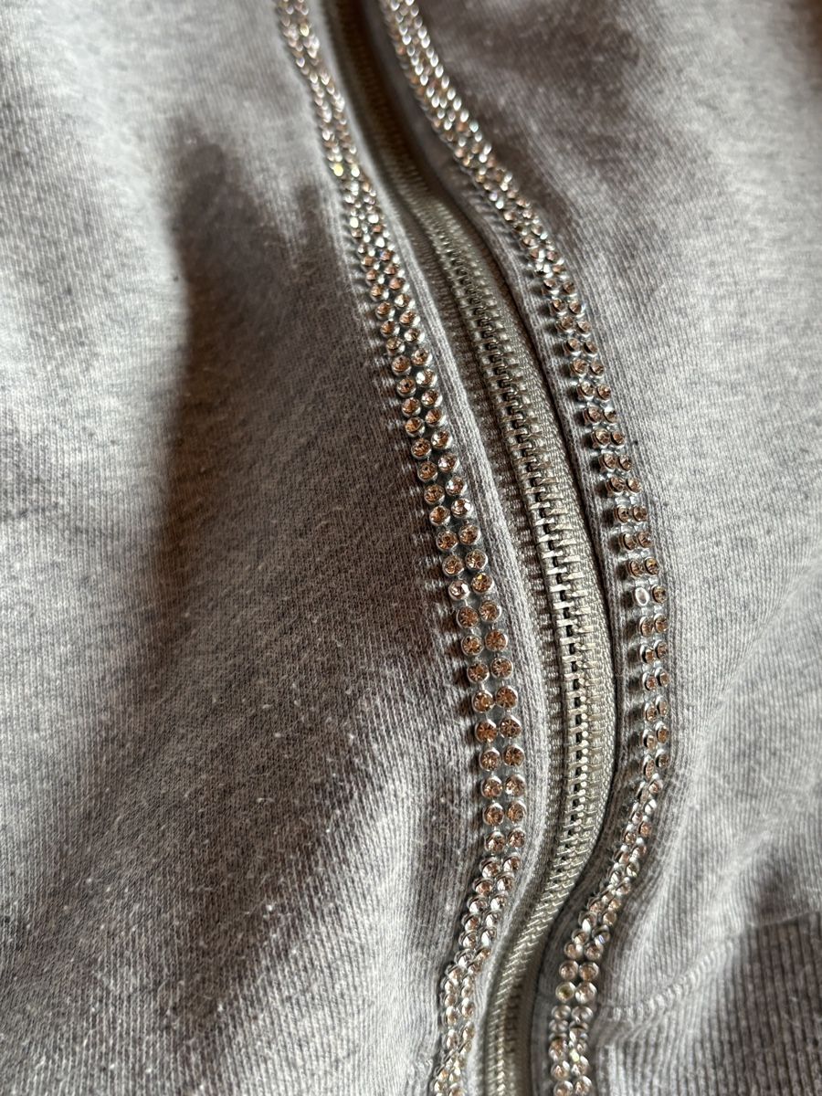 Giacche: Studio E.B. glitzernde Kapuzenjacke Gr. L, Grau, Top – Usato da Basel venduto da ann_7w6q 5