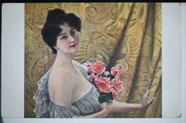 Erotik — 1910 — AK/CPA — Fleurs de Mai, Schram