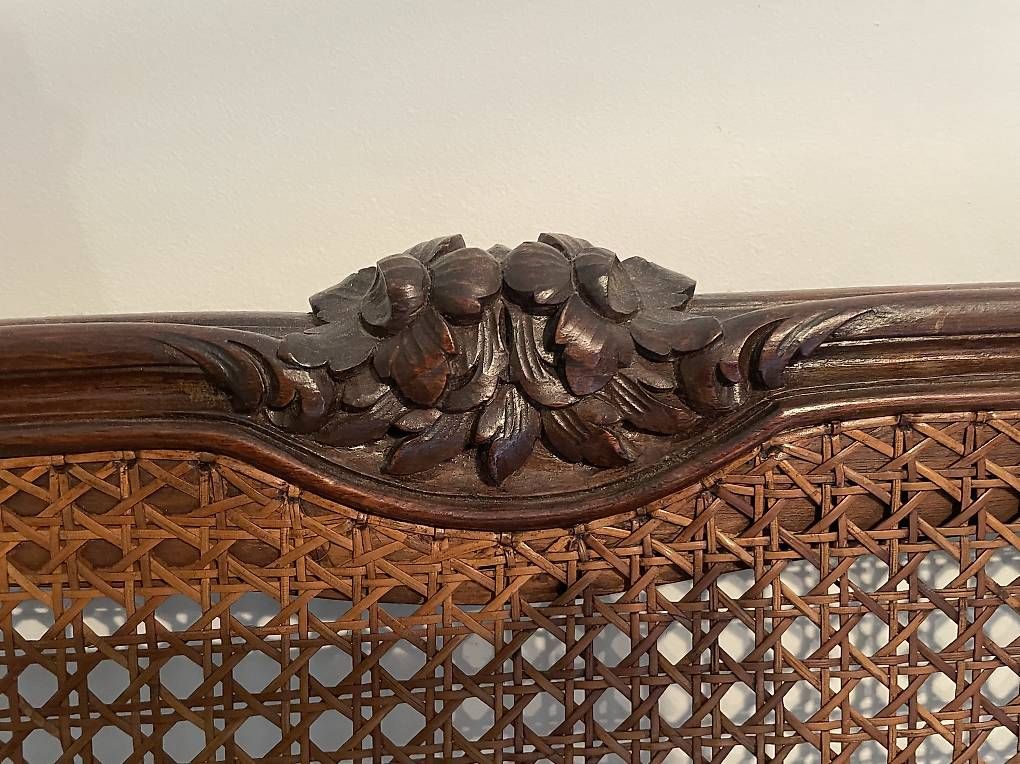 Tische: Letto d'epoca Liberty con paglia di Vienna  originale – Gebraucht aus Lodrino von Kotiukolena 2
