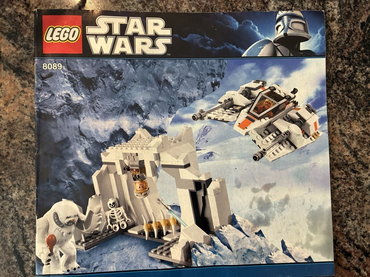 Lego Giocattoli: Lego Star Wars 8089 Hoth Wampa Cave – Usato da sargans venduto da Angamar 3