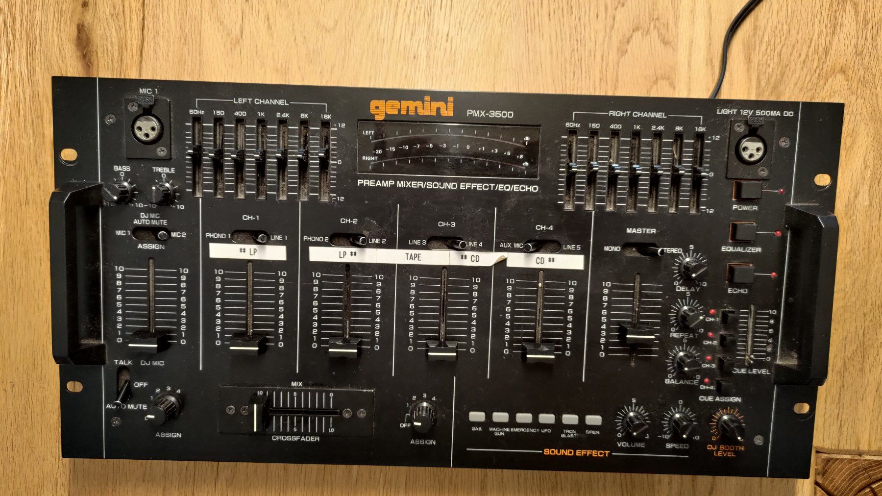 Platines de mixage: Vintage Mischpult  GEMINI PMX-3500 – D'occasion à Basel par langga9