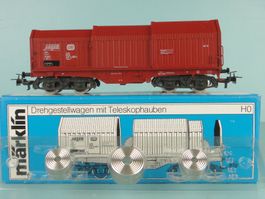 Märklin 4693 DB Teleskophaubenwagen, NEU