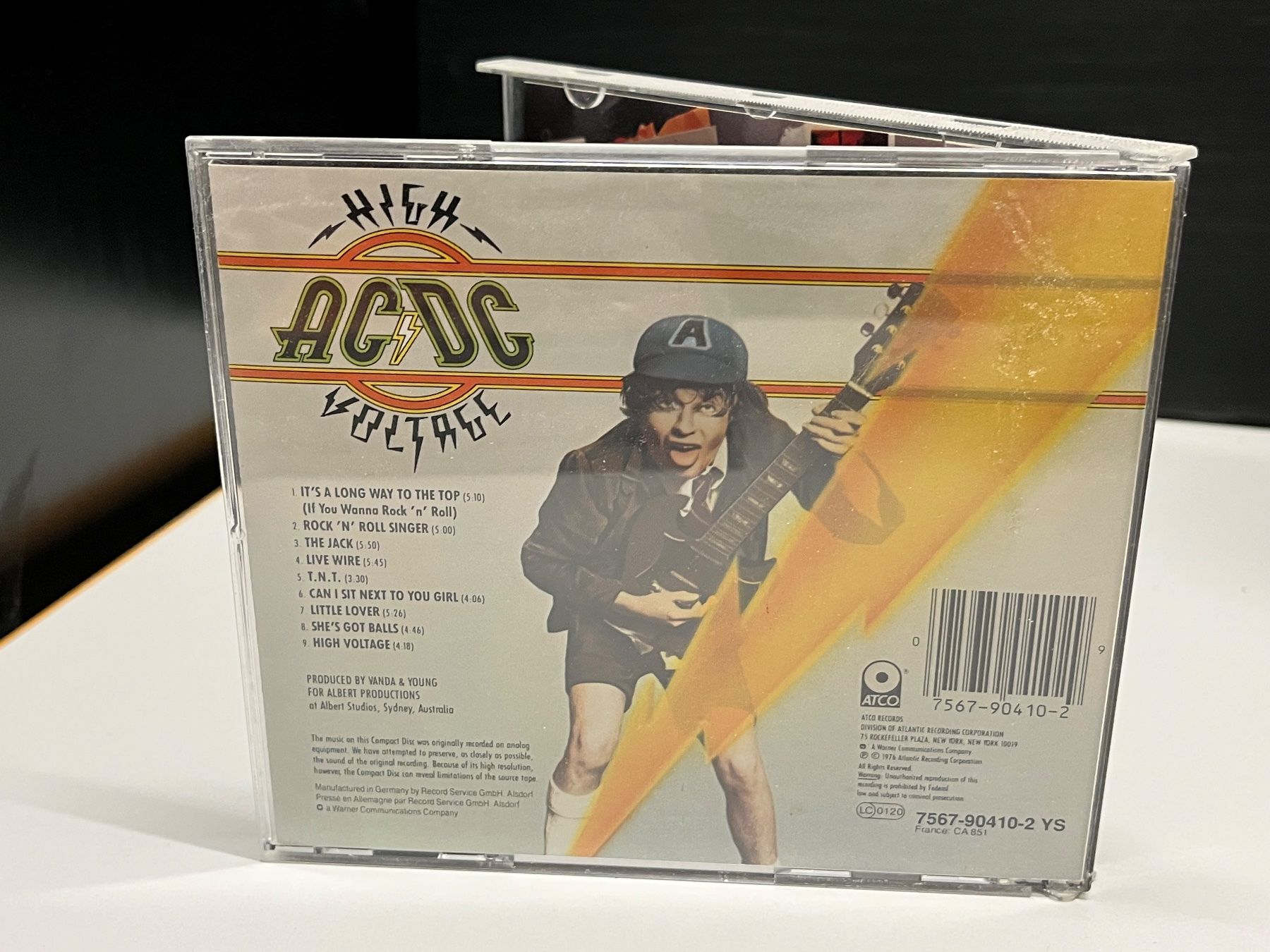 CD: AC/DC - High Voltage - X01A – Usato da Küsnacht ZH venduto da hardrock.earth 1