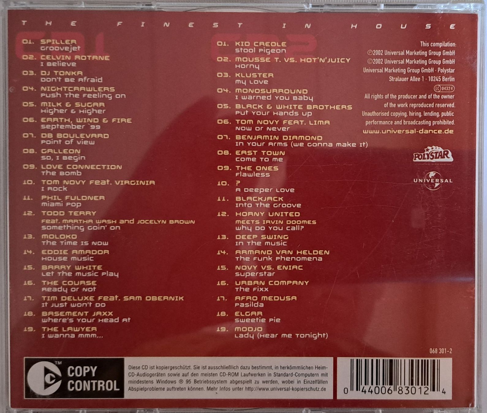 CDs: Firstclass - The Finest In House – D'occasion à Tenniken par mik_6mxg 1