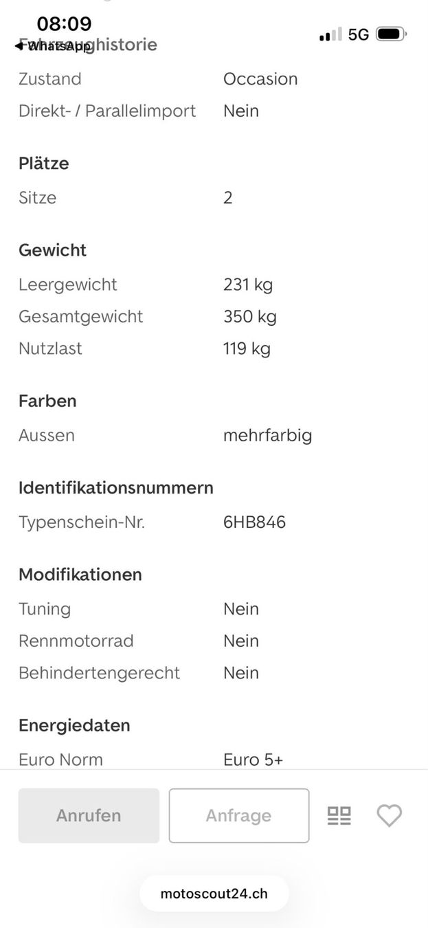 Husqvarna Strasse: Husqvarna 701 Supermoto – Neu (gemäss Beschreibung) aus Fällanden von Krisch187 7