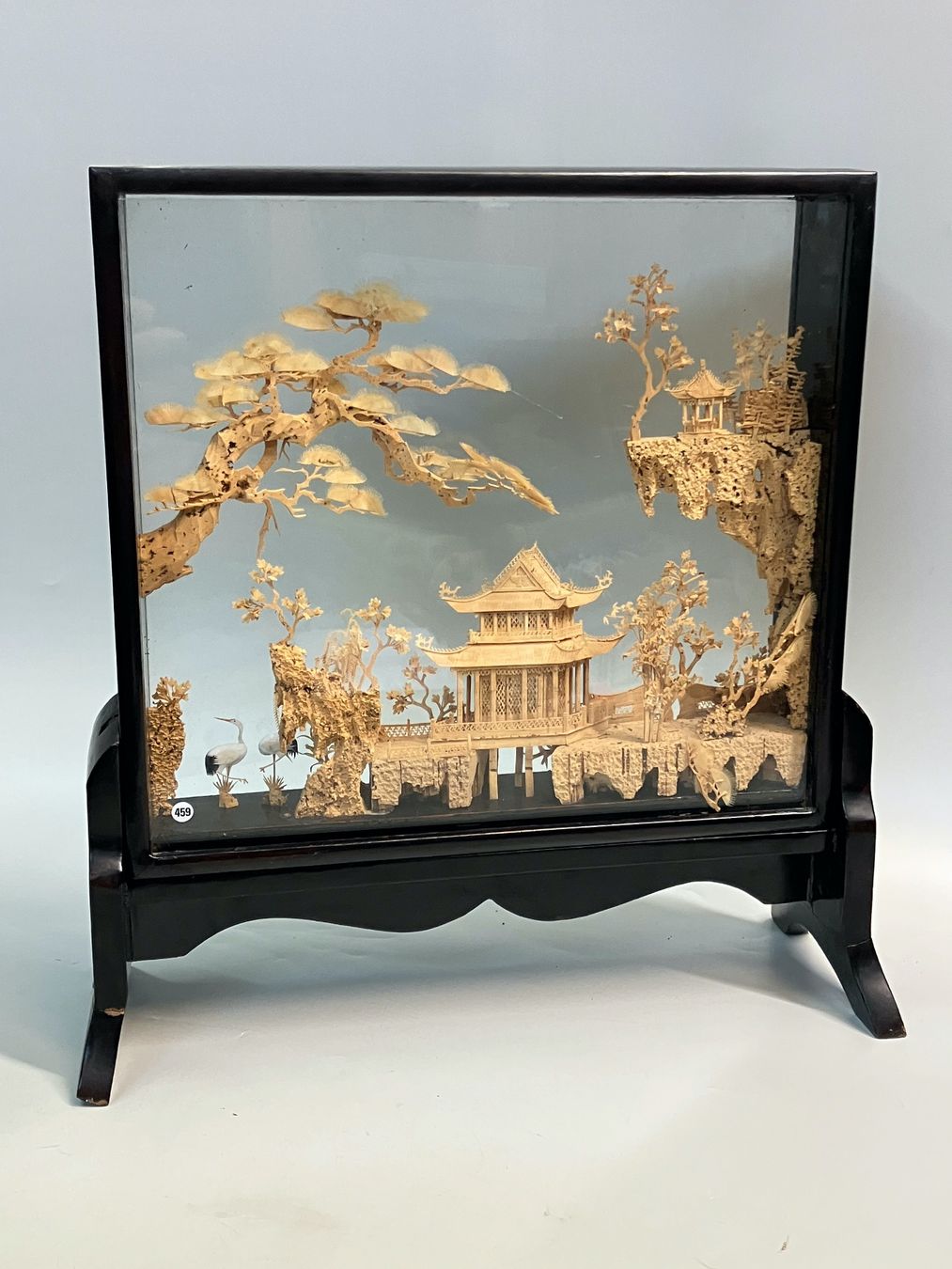 Toutes les décorations: Chinesische Korkschnitzerei Diorama – D'occasion à Horw par luzernicus