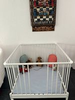 Höhenverstellbares Baby-/Kinder-Laufgitter zu verkaufen