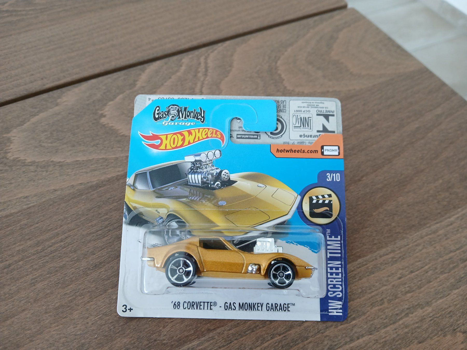Hot Wheels Modellini d'auto: 1968 Chevrolet Corvette Gas Monkey Garage – Nuovo e nell'imballaggio originale da Wiedlisbach venduto da Pontiacman93