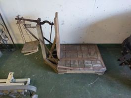 alte Waage für Dekoration 