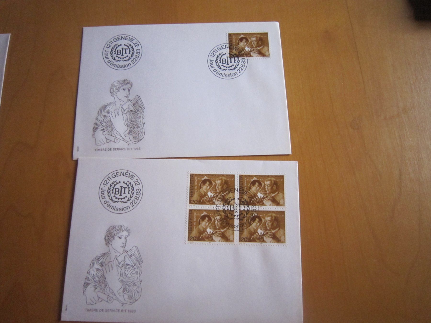 Tous les timbres: GA kleine Sammlung einzeln und 4er – D'occasion à Gordola par Polentaefung 4