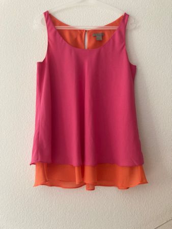 Oberteil in pink-orange, Grösse 44