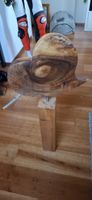 Schöne Massivholz Dekoration mit Herz