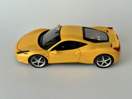 Ferrari 458 Italia Giallo Tristrato Elite 1/18