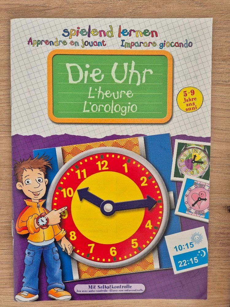 Spiele: Die Uhr spielend lernen – Gebraucht aus Buttisholz von sico20 7