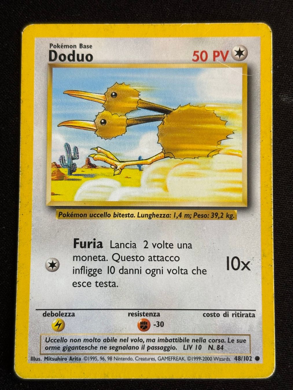 Pokémon Sammelbilder & Trading cards: Pokemon Doduo - Base set 48/102 - Italiano – Gebraucht aus Bern von Big_GS