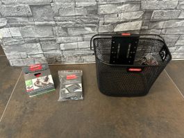 Klickfix Velo Korb mit Lenkeradapter - neu