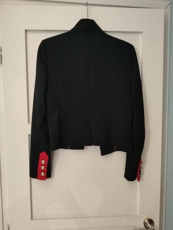 Mango Giacche: MANGO Damen Blazer schwarz rot Michael Jackson  – Nuovo (secondo la descrizione) da Zürich venduto da MyFashion 4