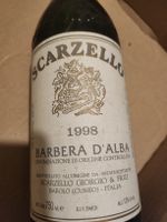 Rotwein Scarzello Barbera d'Alba 1998 750ml ab Fr.1.-