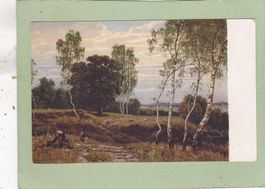 Kitsch Kunst Adolf Stäbli  Birkenlandschaft