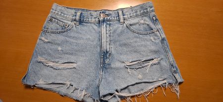 Short Pull&Bear jean blue denim, taille 40