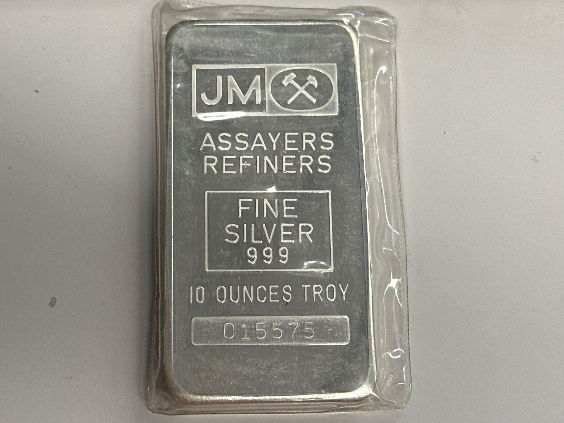 Metalli preziosi: 10 Unzen Silber JM Assayers Refiners – Nuovo e nell'imballaggio originale da Herisau venduto da herau
