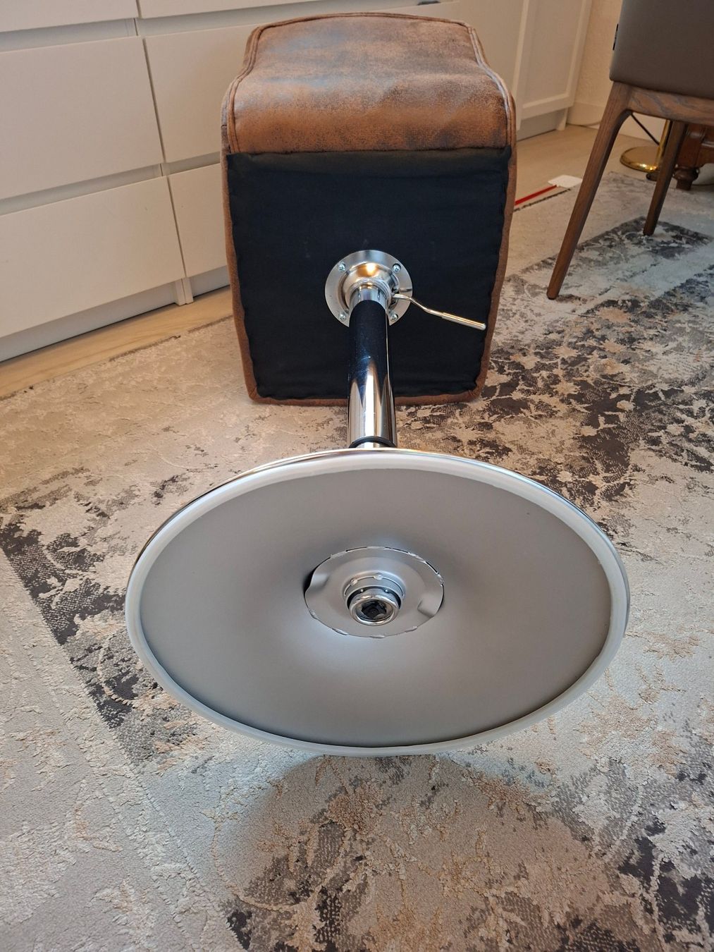 Sgabelli: Duo de tabourets cognac & chrome – Usato da Tentlingen venduto da danielmess 2